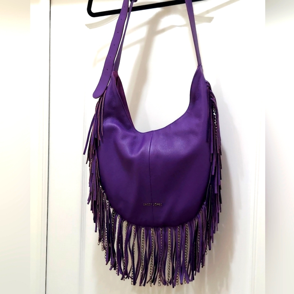SJ Purple Hobo Dina Bag